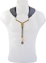 BG FRANCE BGS70YMSH ZEN YOKE LEATHER ZΩΝΗ ΣΑΞΟΦΩΝΟΥ ΓΙΑ ’ΛΤΟ - ΤΕΝΟΡΟ ΚΑΙ ΣΟΠΡΑΝΟ ΜΕΓΕΘΟΣ L