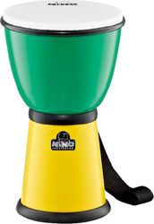 NINO PERCUSSION NINO NINO18G/Y GREEN/YELLOW DJEMBE 8''