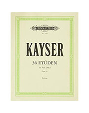 KAYSER - 36 ETUDES OP.20