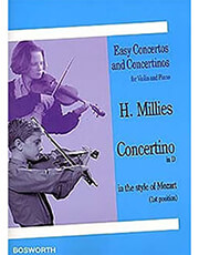 MOZART - MILLIES CONCERTINO IN D
