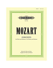 EDITION PETERS WOLFGANG A. MOZART - CONCERTO NO.2 IN D KV.211