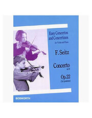 BOSWORTH SEITZ - CONCERTO IN D MAJOR OP.22