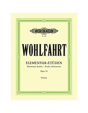 FRANZ WOHLFAHRT - 40 ELEMENTARY STUDIES OP. 54