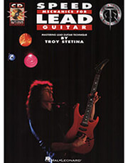 HAL LEONARD SPEED MECHANICS FOR LEAD GUITAR + CD - TROY STETINA
