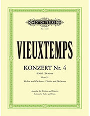 VIEUXTEMPS - CONCERTO N.4 D MINOR OP.31