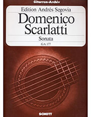 SCHOTT SOHNE SCARLATTI DOMENICO - SONATA