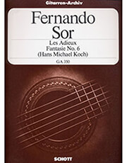 SOR FERNANDO - LES ADIEUX FANTAISIE NO. 6