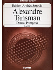 TANSMAN ALEXANDRE - DANZA POMPOSA