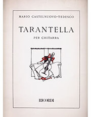 CASTELNUOVO-TEDESCO MARIO - TARANTELLA