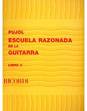 PUJOL EMILIO- ESCUELA RAZONADA DE LA GUITARRA (LIBRO 4O)
