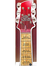 MUSIC SALES THE ROCK GUITAR CHORD DECK