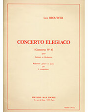 BROUWER LEO - CONCERTO NO. 3 POUR GUITARE ET ORCHESTRE