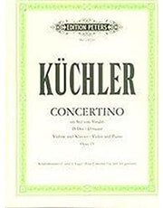 EDITION PETERS KUCHLER  VIOLIN CONCERTO OP.15