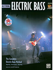 ALFRED MASTERING ELECTRIC BASS + CD