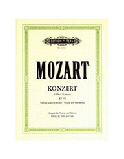 EDITION PETERS WOLFGANG AMADEUS MOZART - CONCERTO N.3 G-DUR KV 216 FOR VIOLIN / ΕΚΔΟΣΕΙΣ PETERS