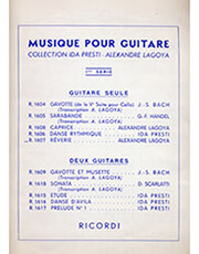 LAGOYA ALEXANDRE - CAPRICE