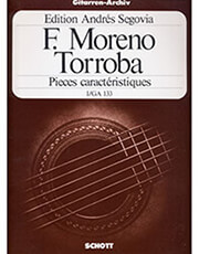 TORROBA F. MORENO- PIECES CARASTERISTIQUES