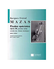 MAZAS - ETUDES SPECIALES OP.36
