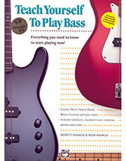 ALFRED TEACH YOURSELF TO PLAY BASS + CD