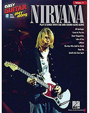 HAL LEONARD NIRVANA - EASY GUITAR PLAY ALONG VOL. 11