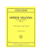 JOACHIM - HEBREW MELODIES OP9