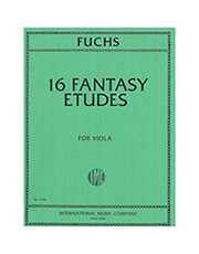 ΙΔΙΩΤΙΚΗ ΕΚΔΟΣΗ FUCHS - 16 FANTASY ETUDES