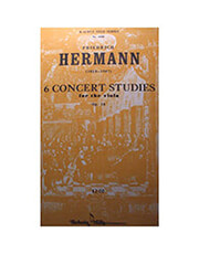 ΙΔΙΩΤΙΚΗ ΕΚΔΟΣΗ HERMANN - SIX CONCERT STUDIES OP18