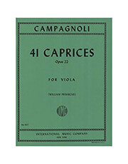 ΙΔΙΩΤΙΚΗ ΕΚΔΟΣΗ CAMPAGNOLI - 41 CAPRICES OP22