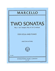 ΙΔΙΩΤΙΚΗ ΕΚΔΟΣΗ MARCELLO - TWO SONATAS F ΜAJOR &amp; G ΜINOR