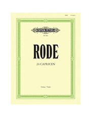 EDITION PETERS RODE - 24 CAPRICES EP8829