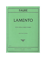 ΙΔΙΩΤΙΚΗ ΕΚΔΟΣΗ FAURE - LAMENTO