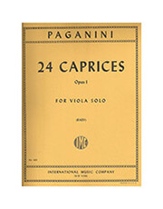 PAGANINI - 24 CAPRICES OP1