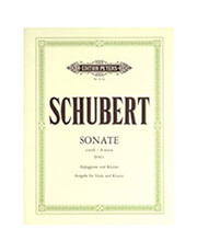 SCHUBERT - ARPEGGIONE SONATA IN A MINOR