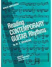 READING CONTEMPORARY GUITAR RHYTHMS-SZYMCZAK M.T