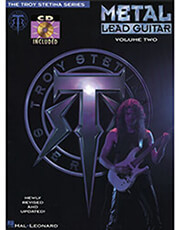 TROY STETINA - METAL LEAD GUITAR, VOLUME 2 + (AUDIO ACCESS)