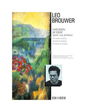 LEO BROUWER - CONCERTO DI LIEGI (QUASI UNA FANTASIA) PER CHITARRA E ORCHESTRA