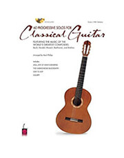 HAL LEONARD 60 PROGRESSIVE SOLOS FOR CLASSICAL GUITAR