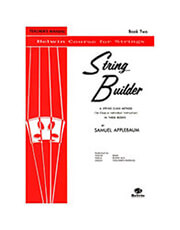 ALFRED SAMUEL APPLEBAUM - STRING BUILDER 2 (BK/CD)