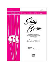 ALFRED SAMUEL APPLEBAUM - STRING BUILDER 3 (BK/CD)