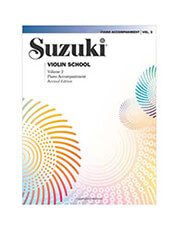 I.M.P. SUZUKI - VIOLIN SCHOOL VOL.III PIANO ACCOMPANIMENT