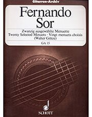 SCHOTT SOHNE SOR FERNANDO - TWENTY SELECTED MINUETS