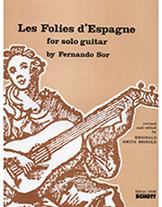 SCHOTT SOHNE SOR FERNANDO - LES FOLIES D' ESPAGNE