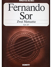 SOR FERNANDO - ZWEI MENUETTE