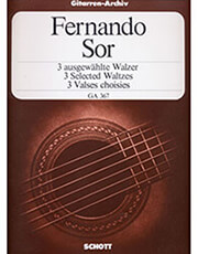 SOR FERNANDO - 3 SELECTED WALTZES