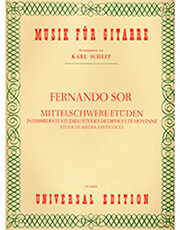 UNIVERSAL EDITIONS SOR FERNANDO - INTERMEDIATE STUDIES