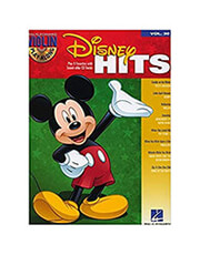 HAL LEONARD VIOLIN PLAY-ALONG VOLUME 30 - DISNEY HITS