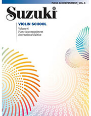 SUZUKI VIOLIN SCHOOL PNO/ACC VOL.6