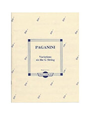 PAGANINI - VARIATIONS ON THE G STRING