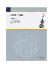 GIORDANI - SONATA BB MAJOR