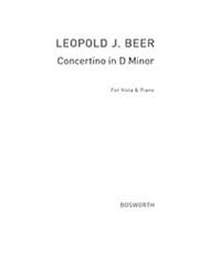 BOSWORTH BEER - CONCERTINO IN D MINOR OP81